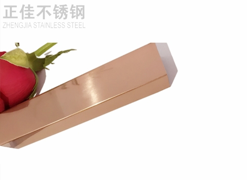 3049州体育_9州（中国）方管玫瑰金镜面2